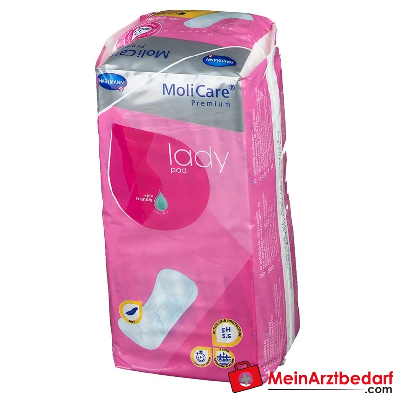 HARTMANN MoliCare Premium lady pad 1 Tropfen Inkontinenzeinlagen, 168 St.