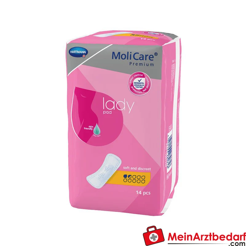 MoliCare Premium lady 1,5 Tropfen Damenbinden für sehr leichte bis mittlere Blasenschwäche