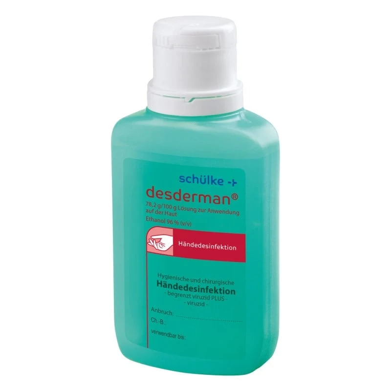 Schülke desderman® Händedesinfektion, farbstoff- und parfümfrei