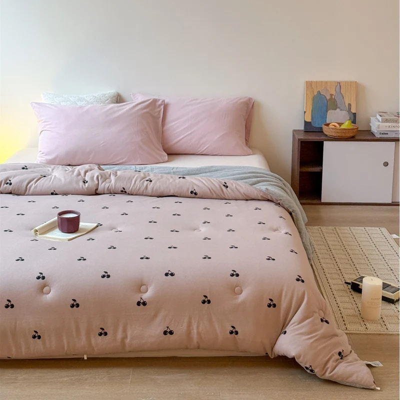 Gepolsterte Futon‑Matratzenauflage mit niedlichem Katzenmuster