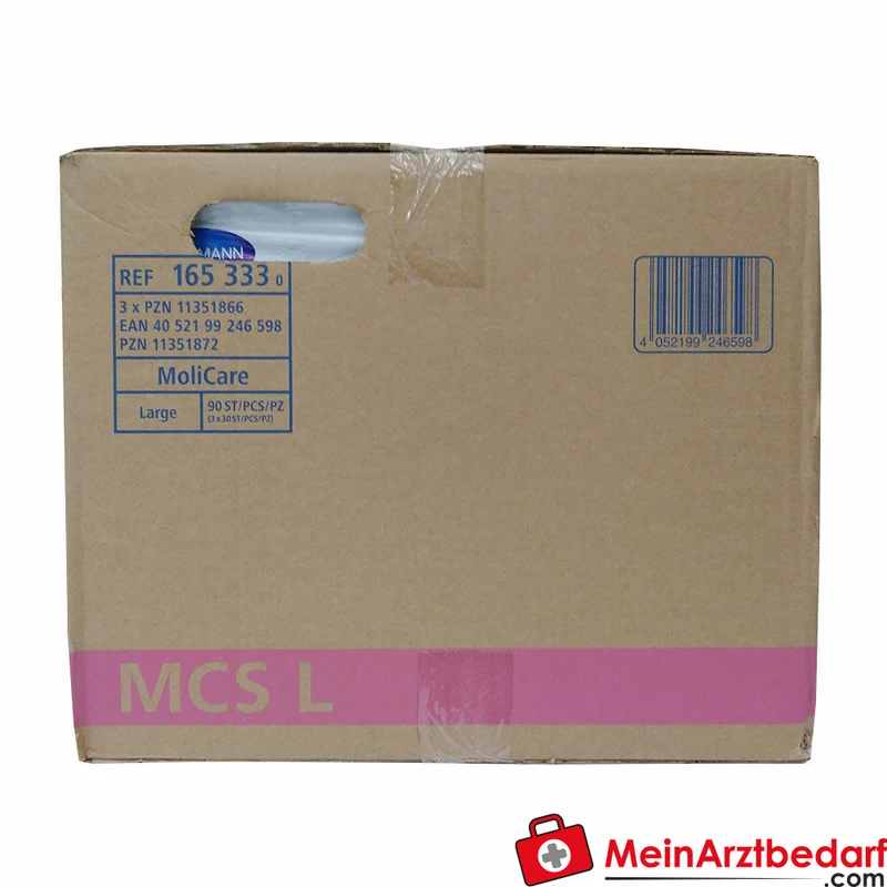 MoliCare Slip super Gr. L Inkontinenzslip 3x30 Stück