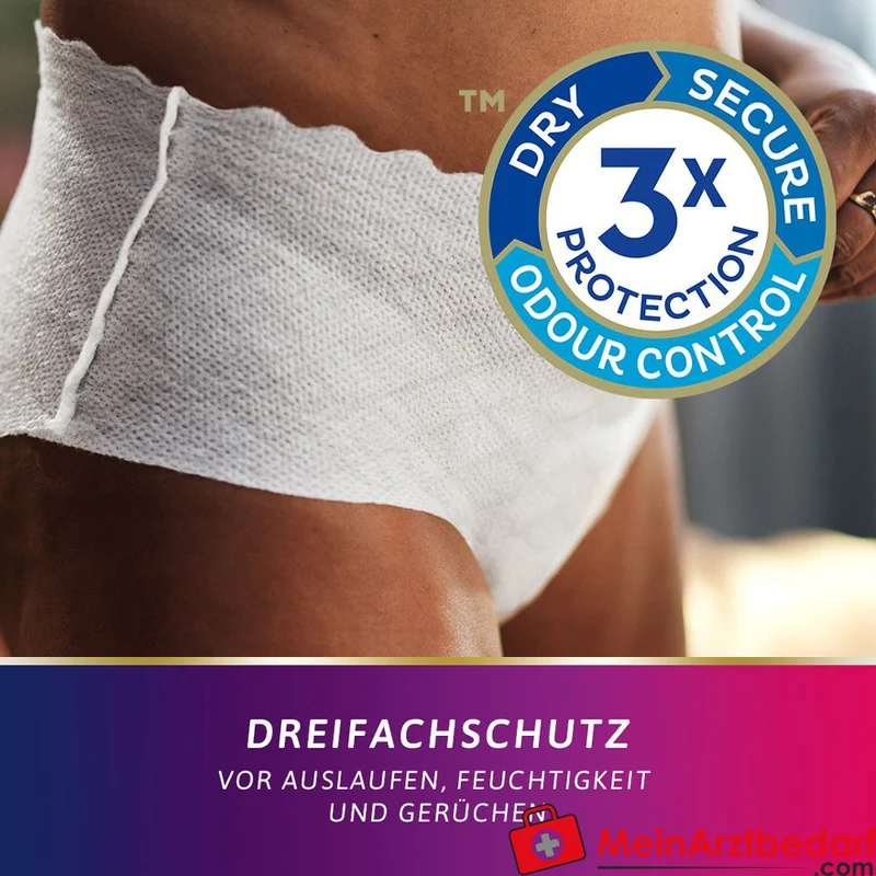 TENA Silhouette Normal Blanc Einweg-Inkontinenz-Pants Gr. L hüfthoch