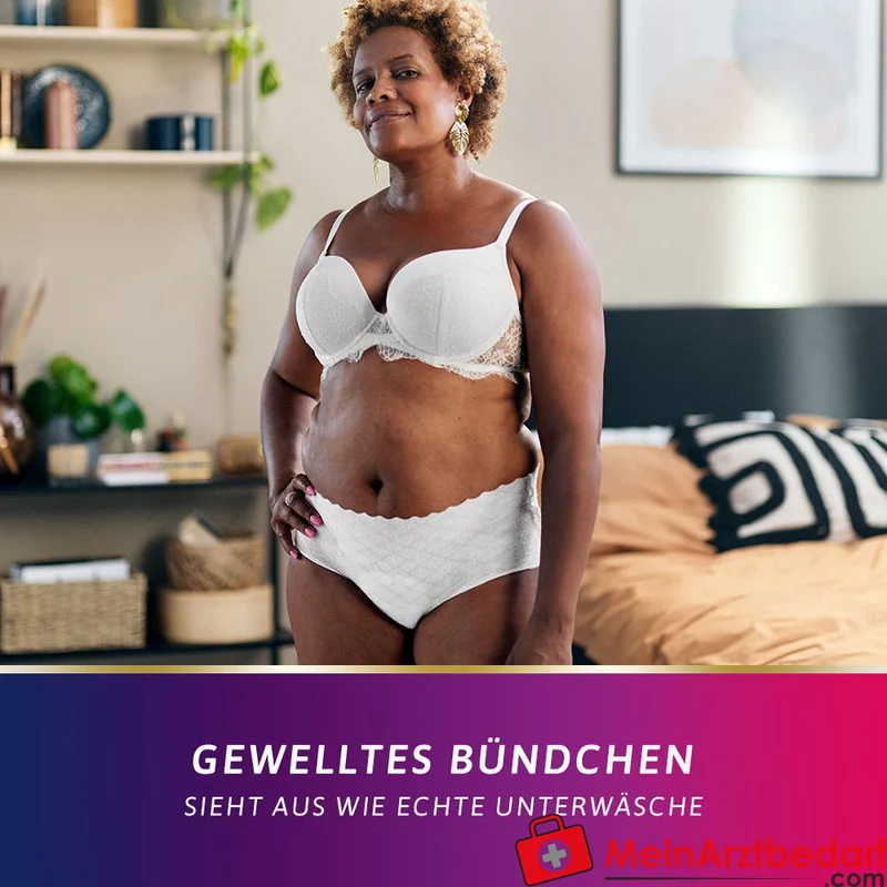 TENA Silhouette Normal Blanc Einweg-Inkontinenz-Pants Gr. L hüfthoch