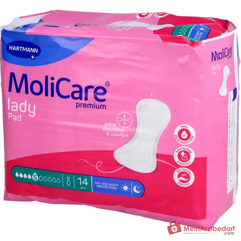 MoliCare Premium Lady Pad 5 Tropfen Inkontinenzeinlage für Frauen