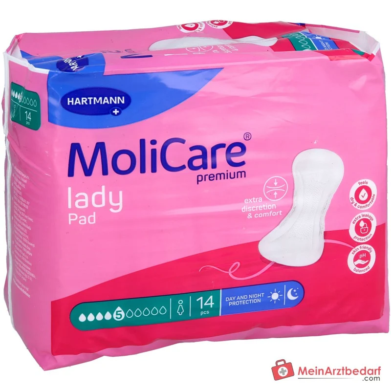 MoliCare Premium Lady Pad 5 Tropfen Inkontinenzeinlage für Frauen