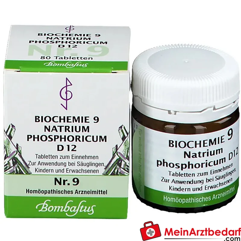 Bombastus Biochemie Natrium phosphoricum D12 250 mg Tabletten