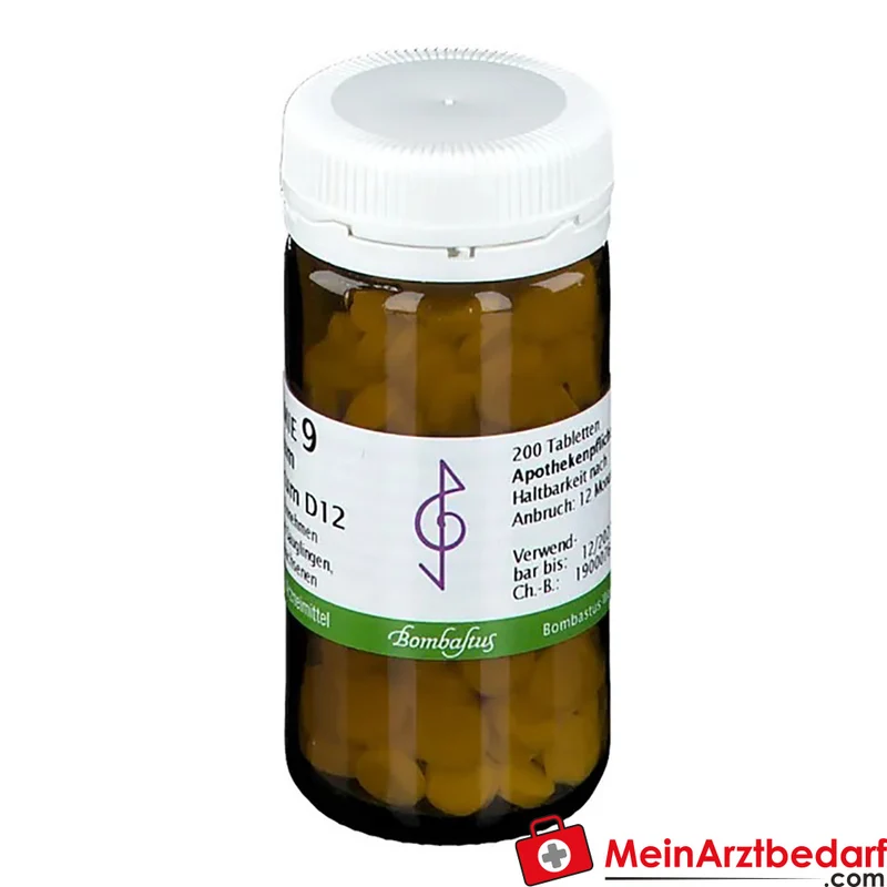 Bombastus Biochemie Natrium phosphoricum D12 250 mg Tabletten