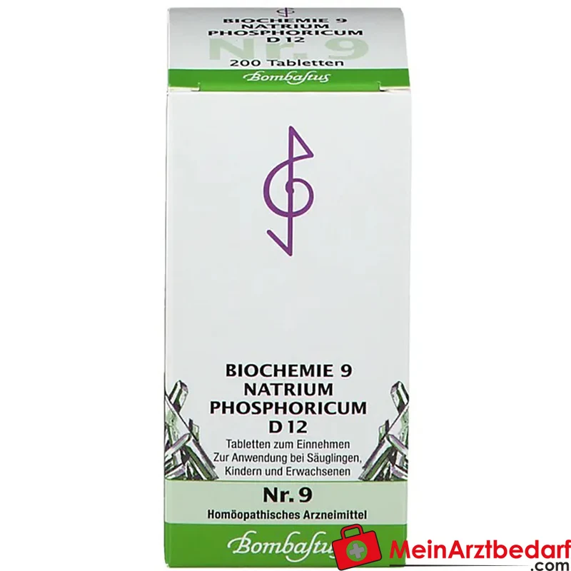 Bombastus Biochemie Natrium phosphoricum D12 250 mg Tabletten