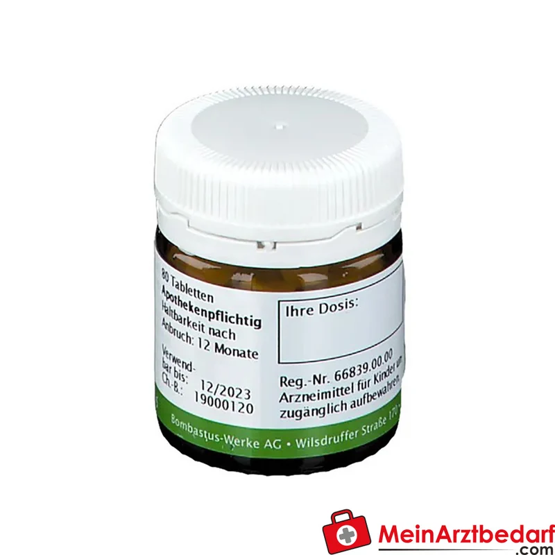 Bombastus Biochemie Natrium chloratum D6 250 mg Tabletten