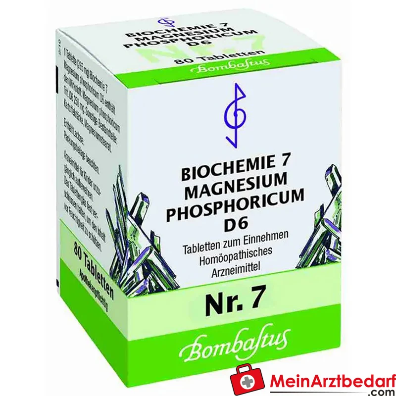 Bombastus Biochemie 7 Magnesium phosphoricum D6 250 mg Tabletten