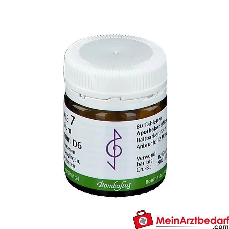 Bombastus Biochemie 7 Magnesium phosphoricum D6 250 mg Tabletten