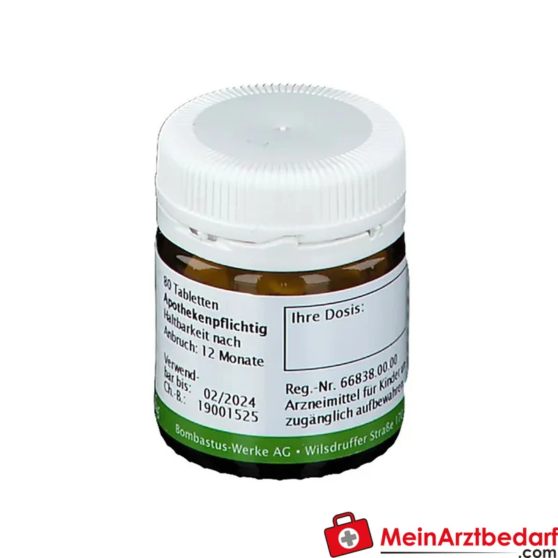 Bombastus Biochemie 7 Magnesium phosphoricum D6 250 mg Tabletten