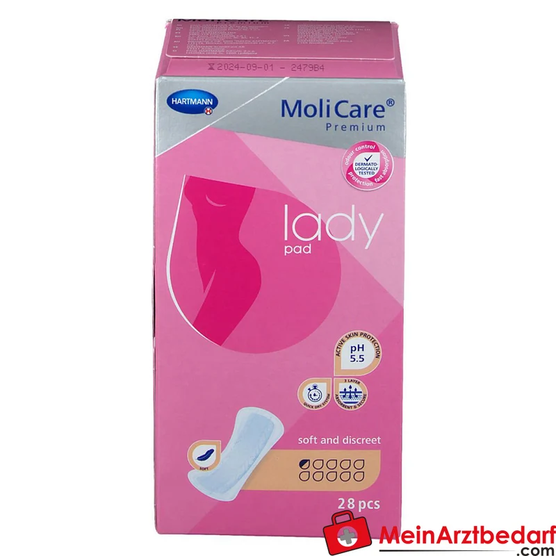 MoliCare Premium Lady Pad 0,5 Tropfen Einlage für leichte Blasenschwäche