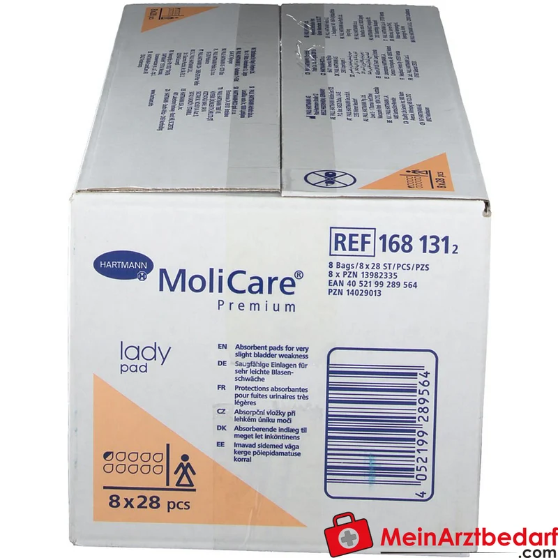 MoliCare Premium Lady Pad 0,5 Tropfen Einlage für leichte Blasenschwäche