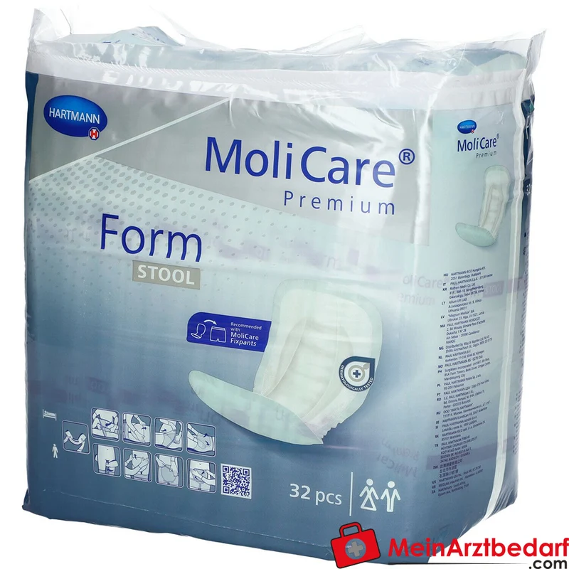 MoliCare Premium Form Stool Einlage Stuhlinkontinenz mit Auslaufschutz