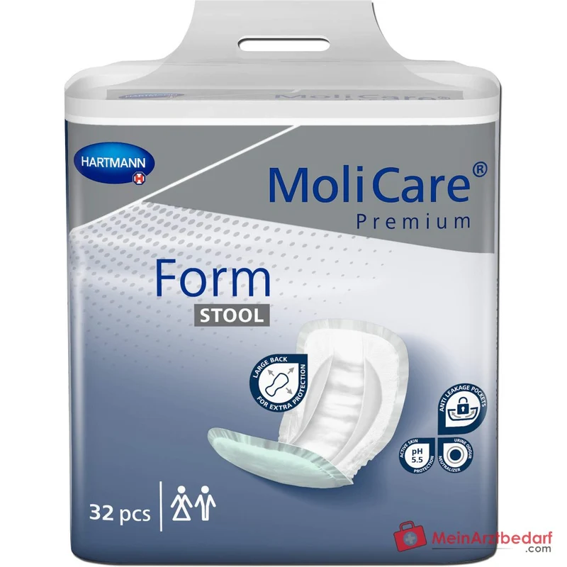 MoliCare Premium Form Stool Einlage Stuhlinkontinenz mit Auslaufschutz
