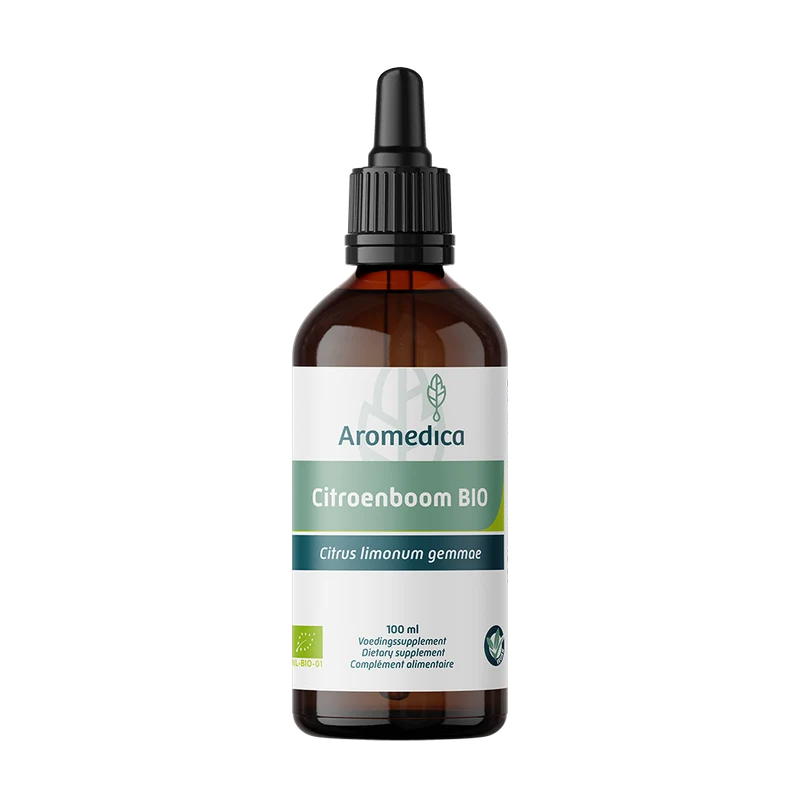 Aromedica Citroenboom gemmo tinctuur - Citrus limonum bio 100 ml