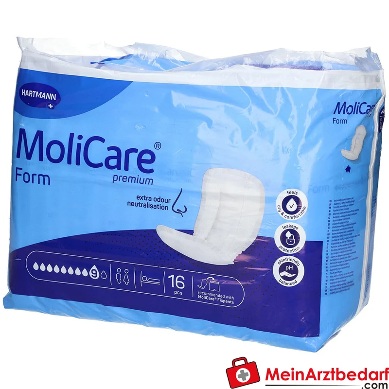 MoliCare Premium Form Inkontinenzvorlagen Saugstärke 9 Tropfen