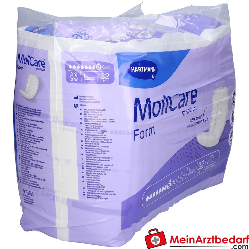 MoliCare Premium Form Super Plus 8 Tropfen Inkontinenz-Einlagen