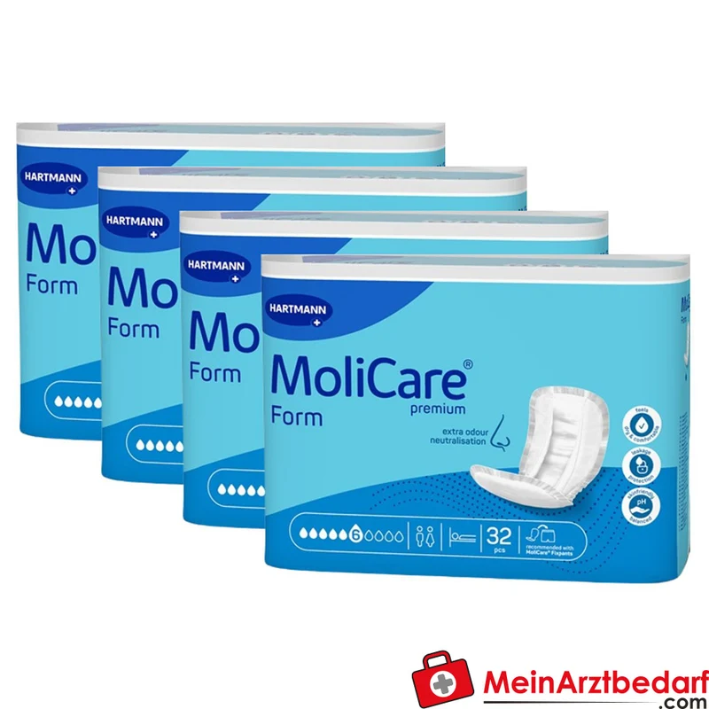 MoliCare Premium Form extra plus 6 Tropfen Inkontinenzvorlagen 1 Packung