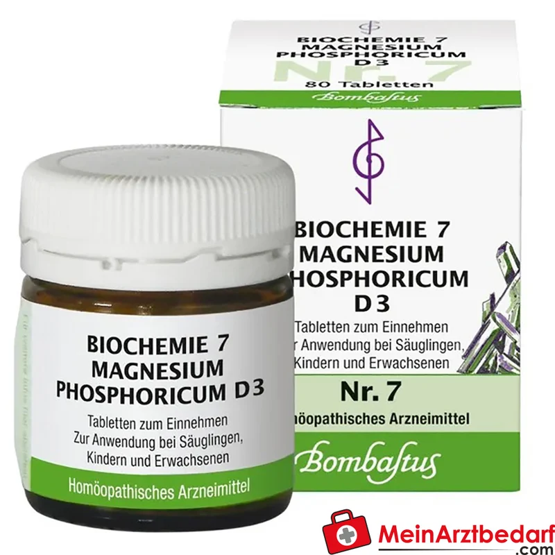BIOCHEMIE 7 Magnesium Phosphoricum D3 250 mg Tabletten 1 Packung