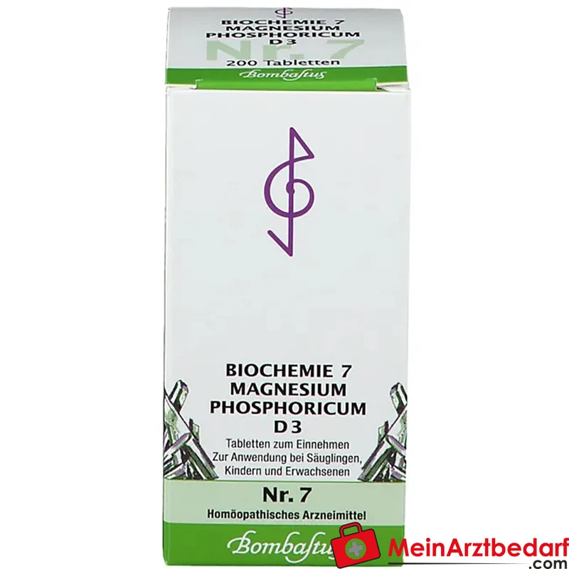 BIOCHEMIE 7 Magnesium Phosphoricum D3 250 mg Tabletten 1 Packung