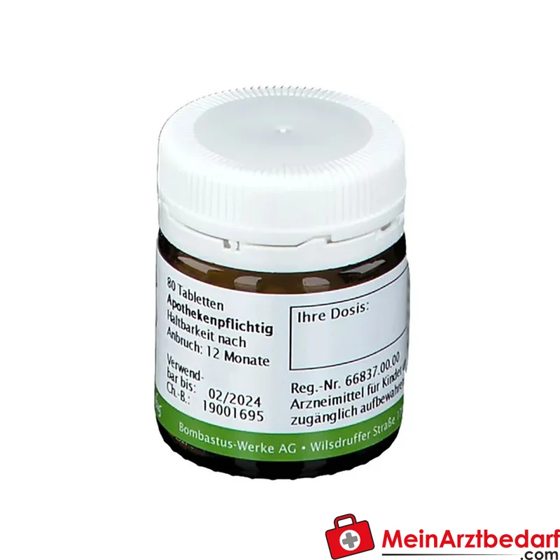 Bombastus Biochemie 6 Kalium sulfuricum D 6 250 mg Tabletten