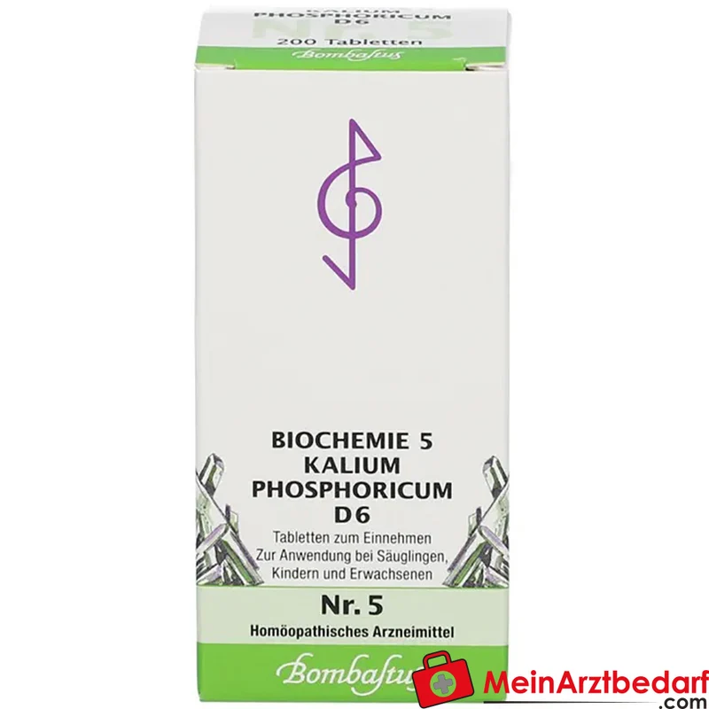 Bombastus Biochemie Biochemie 5 Kalium phosphoricum D6 Tabletten 250 mg