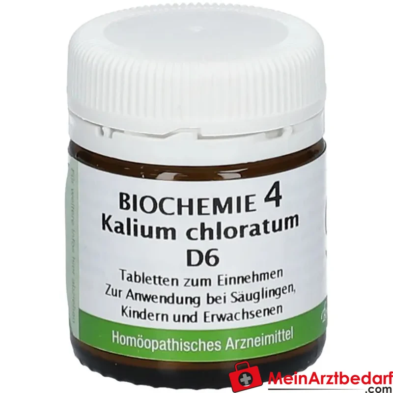 Bombastus Biochemie Kalium chloratum D6 250 mg homöopathische Tabletten