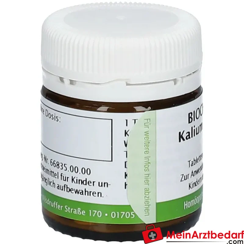 Bombastus Biochemie Kalium chloratum D6 250 mg homöopathische Tabletten