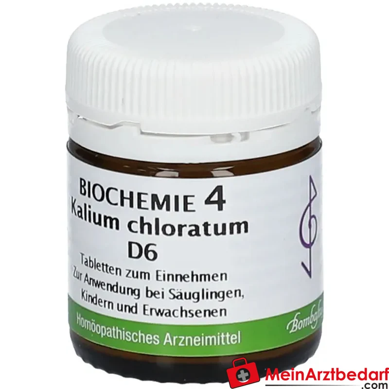 Bombastus Biochemie Kalium chloratum D6 250 mg homöopathische Tabletten