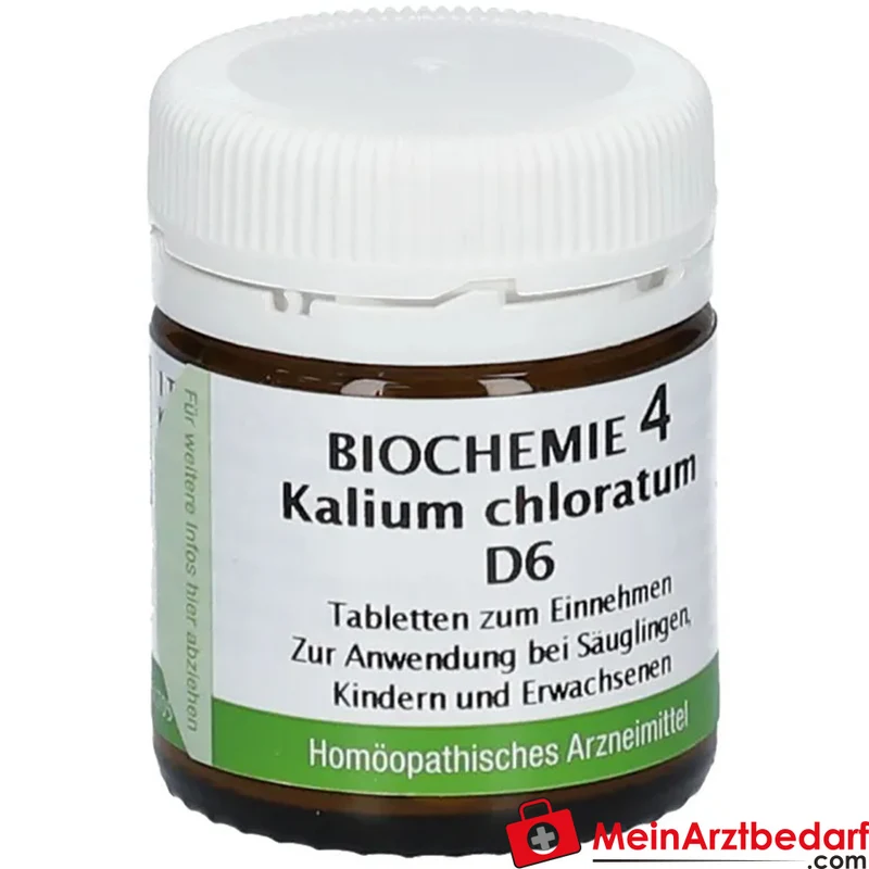 Bombastus Biochemie Kalium chloratum D6 250 mg homöopathische Tabletten
