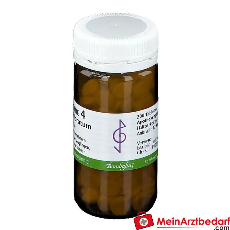 Bombastus Biochemie Kalium chloratum D6 250 mg homöopathische Tabletten