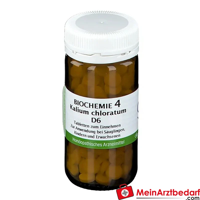 Bombastus Biochemie Kalium chloratum D6 250 mg homöopathische Tabletten