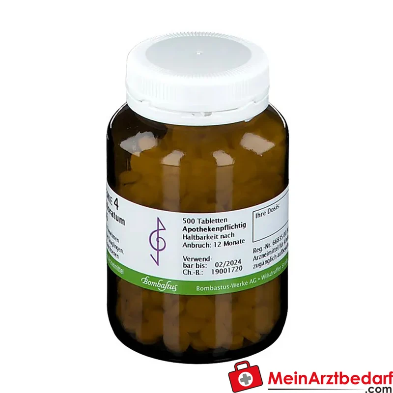 Bombastus Biochemie Kalium chloratum D6 250 mg homöopathische Tabletten