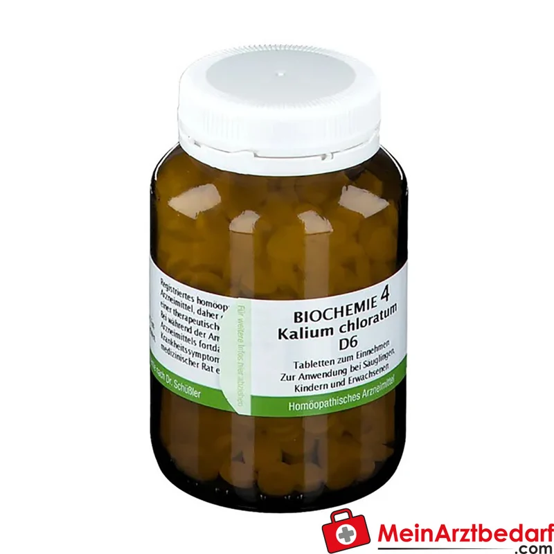 Bombastus Biochemie Kalium chloratum D6 250 mg homöopathische Tabletten