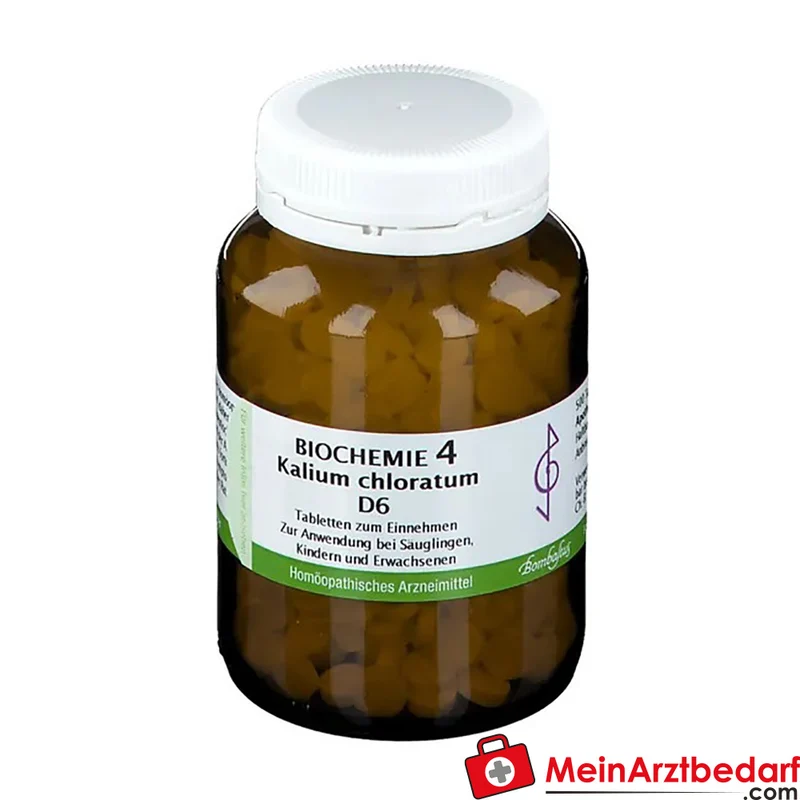 Bombastus Biochemie Kalium chloratum D6 250 mg homöopathische Tabletten