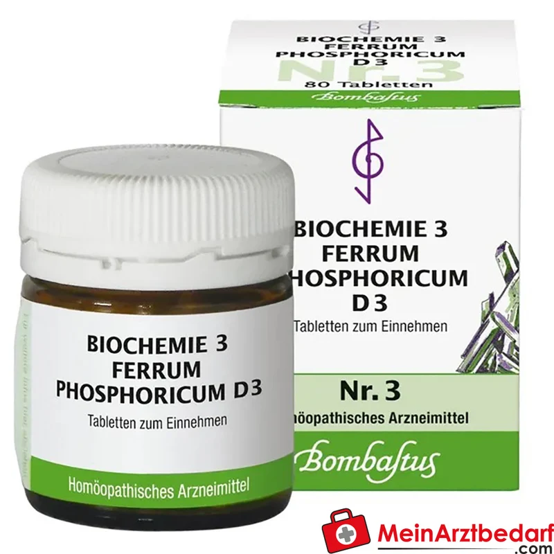 Biochemie Ferrum phosphoricum D3 Tabletten homöopathisches Arzneimittel
