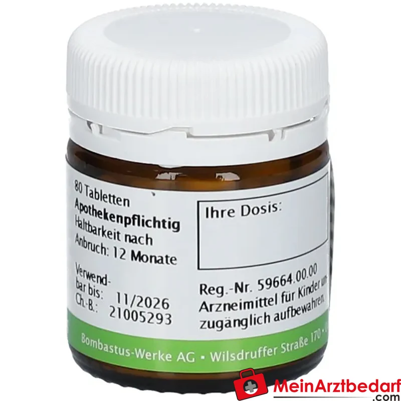 Biochemie Ferrum phosphoricum D3 Tabletten homöopathisches Arzneimittel
