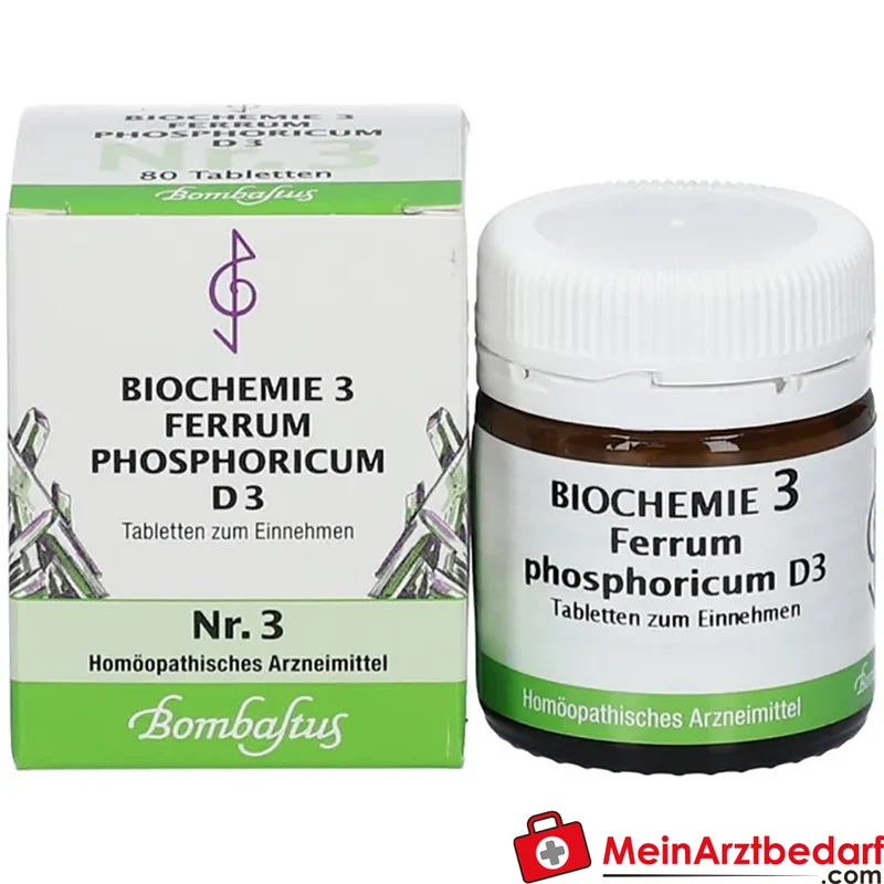 Biochemie Ferrum phosphoricum D3 Tabletten homöopathisches Arzneimittel