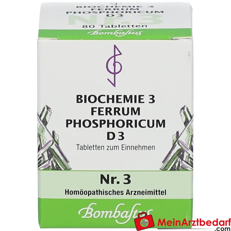 Biochemie Ferrum phosphoricum D3 Tabletten homöopathisches Arzneimittel