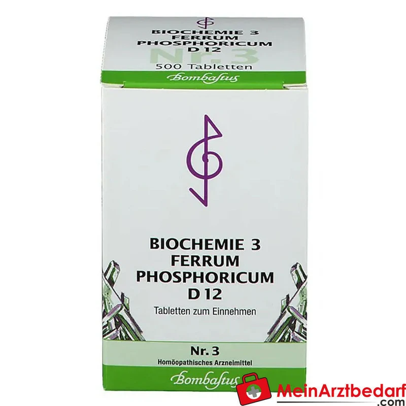 Bombastus Biochemie Ferrum phosphoricum D12 250 mg Tabletten Packung