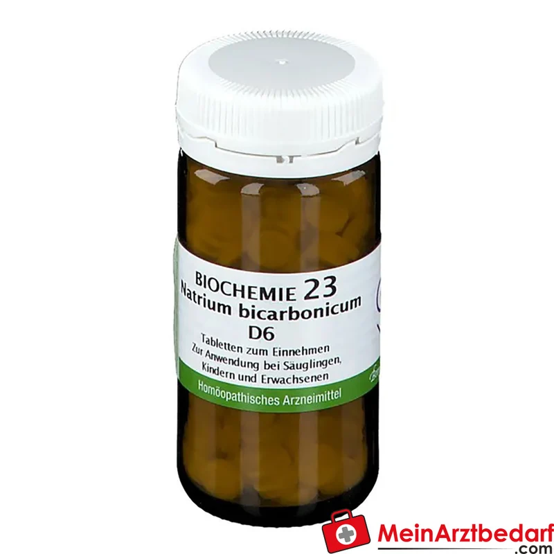 BIOCHEMIE 23 Natrium bicarbonicum D6 Tabletten homöopathisches Arzneimittel