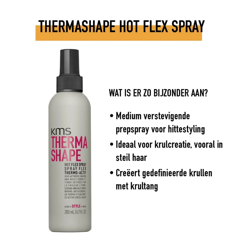 KMS Hair Thermashape Heißflex-Spray 200ml