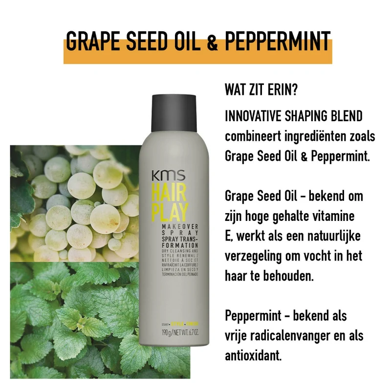 KMS Hair Hairplay Umstyling-Spray 250ml