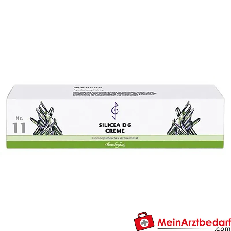 Bombastus Biochemie 11 Silicea D6 Creme 10 mg/g