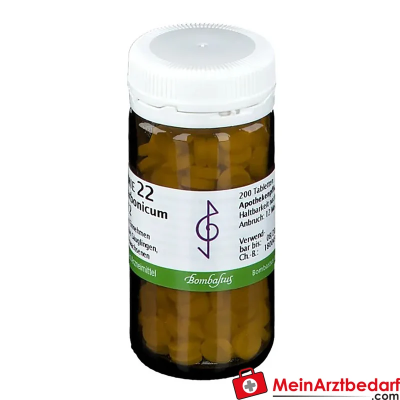 Bombastus Biochemie 22 Calcium carbonicum D12 250 mg Tabletten