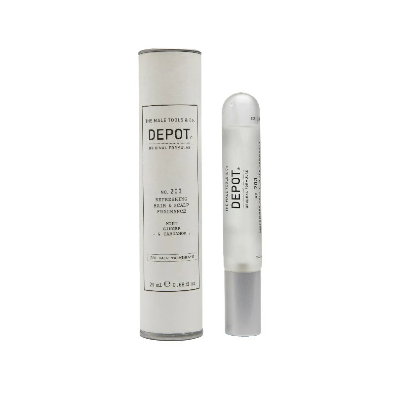 Depot 203 erfrischender Duft für Haar und Kopfhaut 20ml