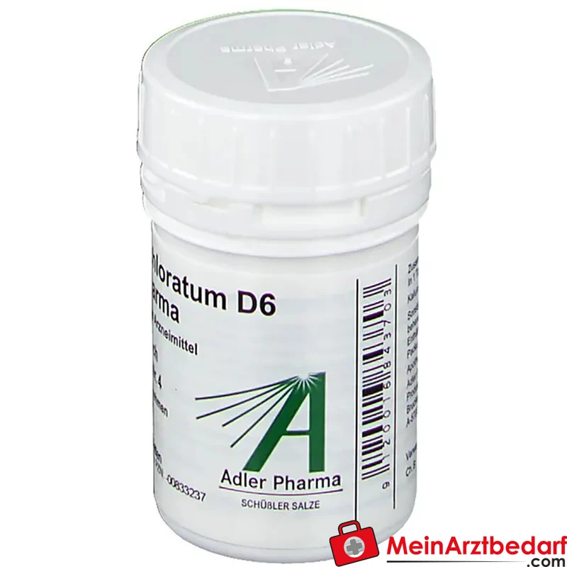 Adler Pharma Kalium chloratum D6 Tabletten homöopathisches Arzneimittel
