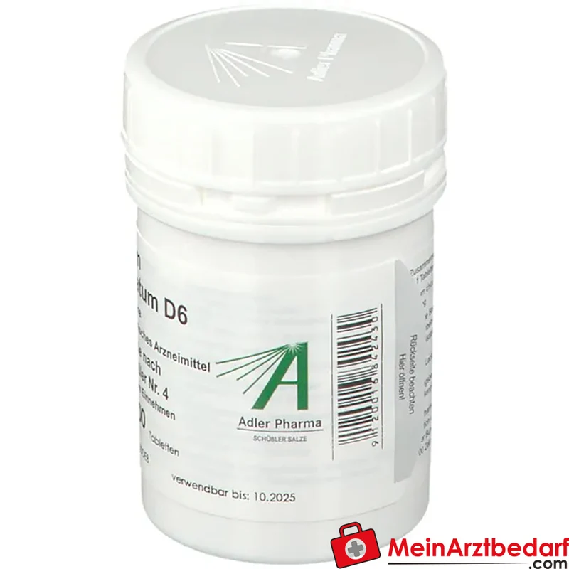 Adler Pharma Kalium chloratum D6 Tabletten homöopathisches Arzneimittel